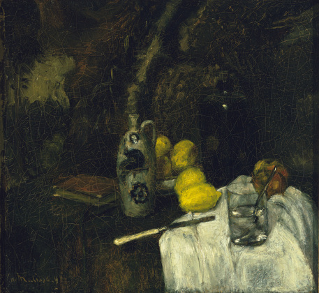 Henri Matisse - Lemons and Bottle of Dutch Gin 1896